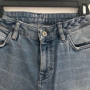 MIH JEANS - flawless phoebe mid rise braided